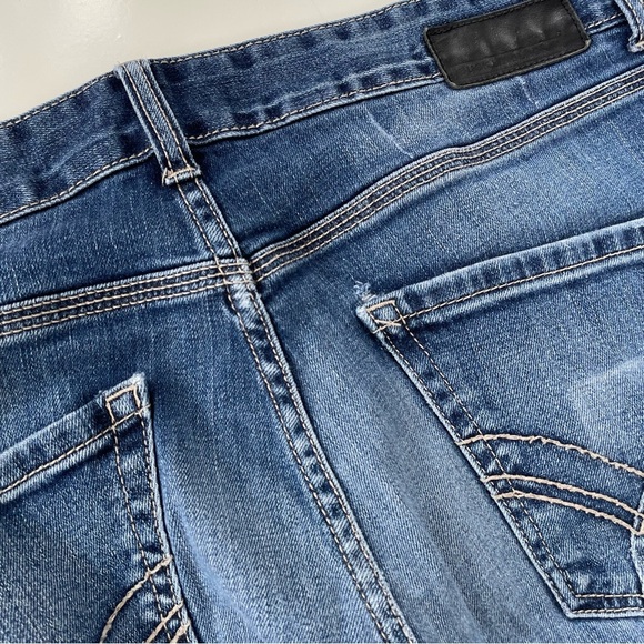 Buckle Black BKE Men's Medium Rinse Denim Bootcut Jeans Size 36 Long - Picture 7 of 10